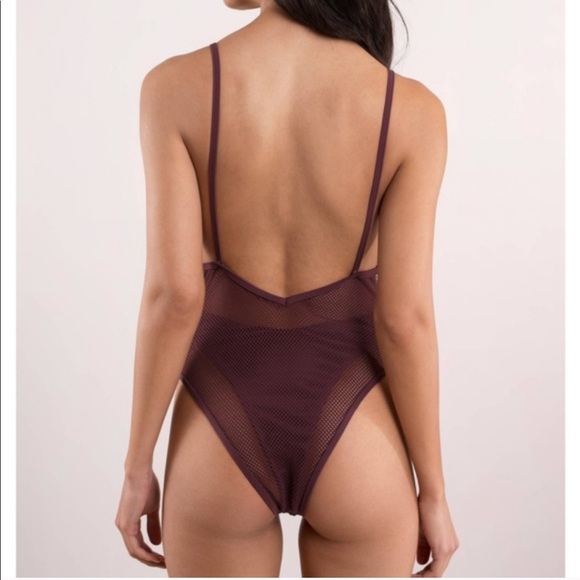 Big Waves Wine One-piece - Picture 1 of 3